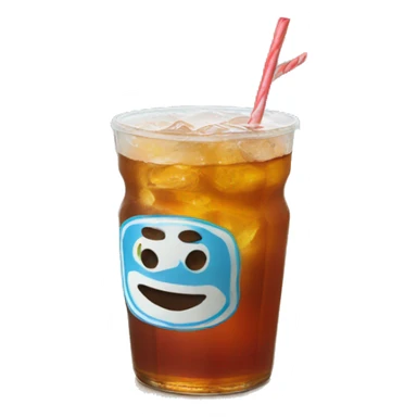 Sweet tea on the beach sticker
