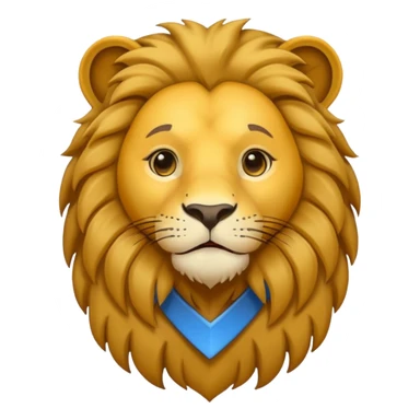 student lion sticker