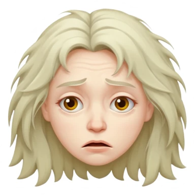 mad ugly woman sticker