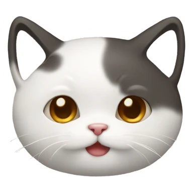 Cute kaomoji of cat  sticker