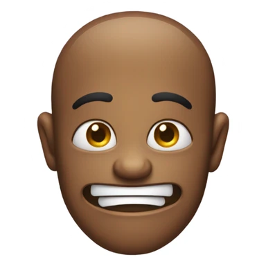 Grimace emoticon sticker