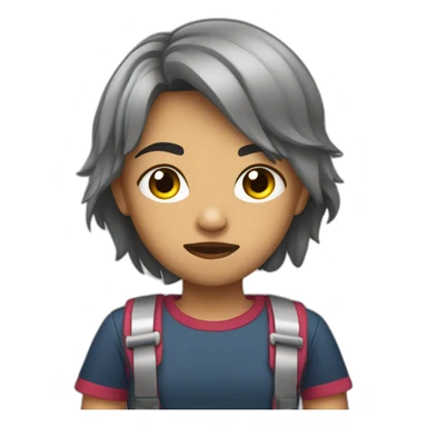 América bullying cinza  sticker