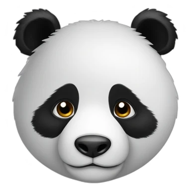 PANDA ASUSTADO sticker