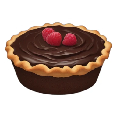 pies of chocolate cake sticker