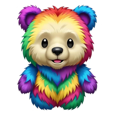 Grateful Dead bear sticker