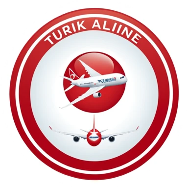 türk hava yolları sticker