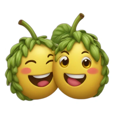 deux larves amoureuses sticker