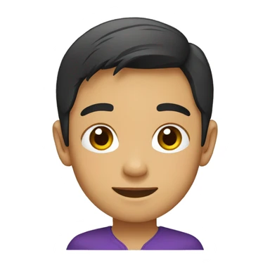 A malay boy wearing baju melayu sticker