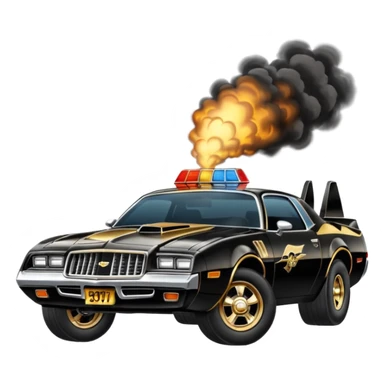 smokey and the bandit car sticker