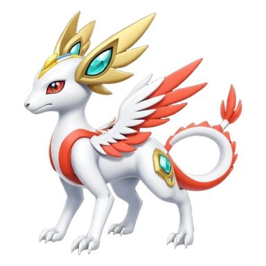 Meloetta-Latias-Peppercat-Wargreymon-Protogen-Pokémon-Digimon-Fakémon-fusion-hybrid-creature sticker