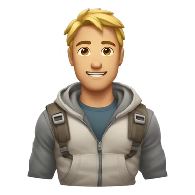 💪 emoji but opposite no musle sticker