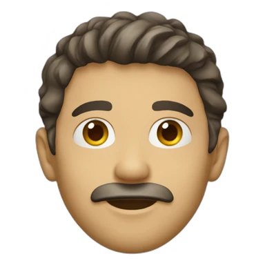 Javier milei head sticker