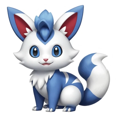 Shiny Furret-Minccino-Meowstic-Zangoose-Hybrid (Full body) sticker