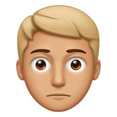 Squinting face sticker