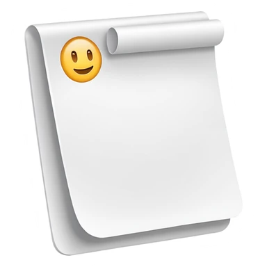 Job application paper sticker