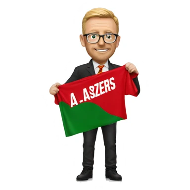 A manchester united fan holding a glazers out banner sticker