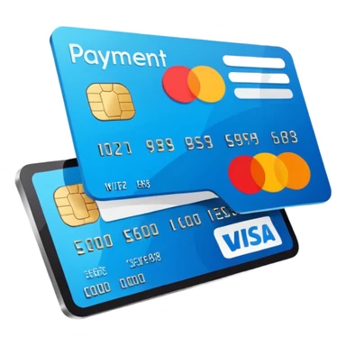 payment method flat style sticker