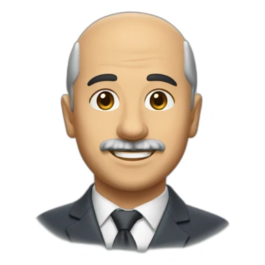 Francisco-franco saying hi sticker