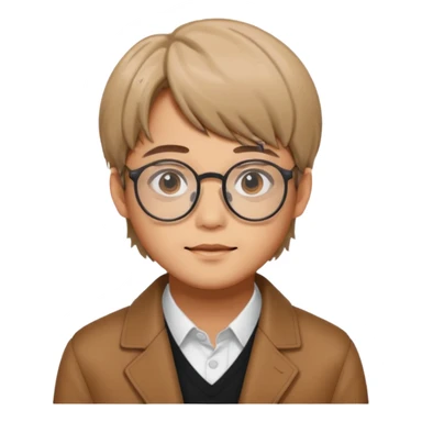 kim taehyung do bts moreno de óculos  sticker