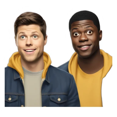 Colin Jost and Michael Che sticker