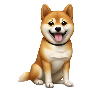 Sesame shiba  sticker