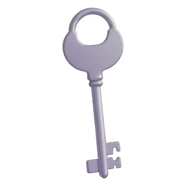 key for donation case sticker