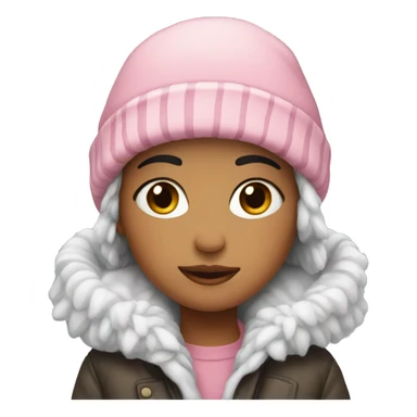 Winter girly  sticker