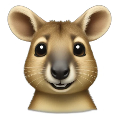 drivingquokka wallaby sticker