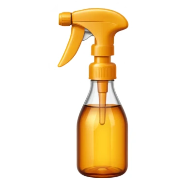 Amber small spray bottle  sticker