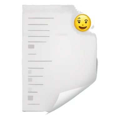 resume paper sticker