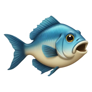 Fish eating fish sticker