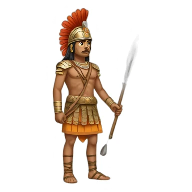 ancient indian army sticker