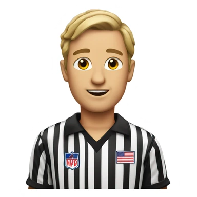 Hockey ref sticker