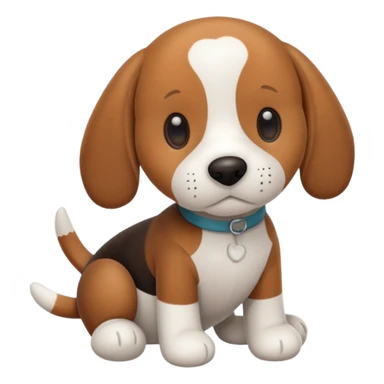 a jellycat beagle sticker