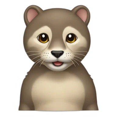 Elise suprême loutre méric sticker