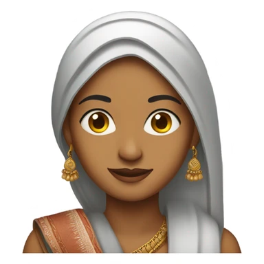 Indian woman  sticker