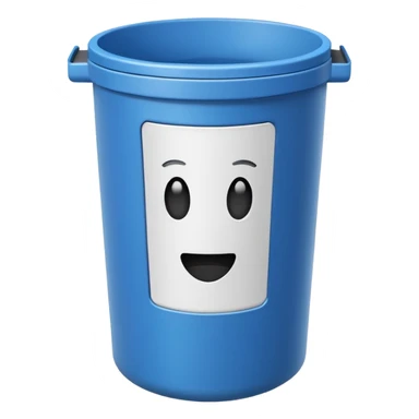ios dustbin sticker
