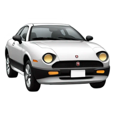 fiat coupe modern suv sticker