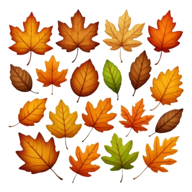 autumn sticker
