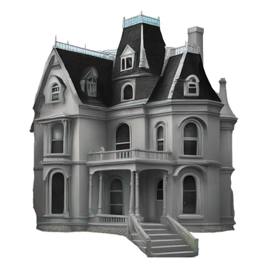 Darth Vader and Barbie’s very dusty old disturbing disgusting ghostly haunted horror dream house mansion  sticker