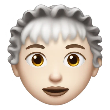 Elon musk milk on face grimes duo sticker