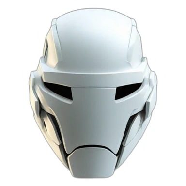 futuristic Phantom Infiltration armored Helmet ghost effect sticker
