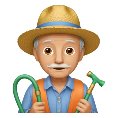 Hose , old man sticker