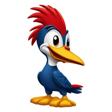 Woody Woodpecker sticker