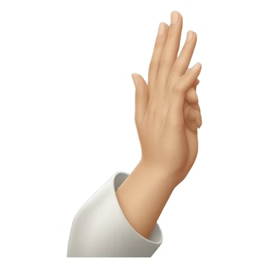 Orthodox christian hand blessing gesture sticker