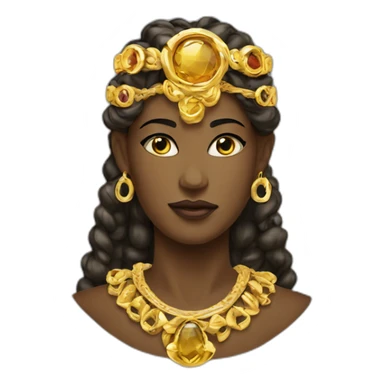 high-fashion jewelry of the Biblical times sticker