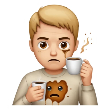 Waffles coffee addict mad  sticker