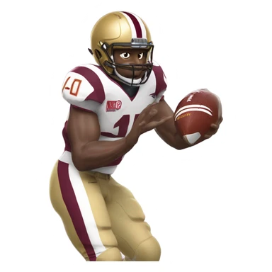 Washington football commander  sticker