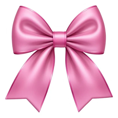 sparkly bow pink sticker