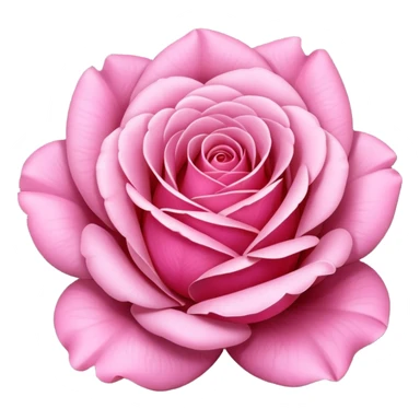 Pink rose sticker